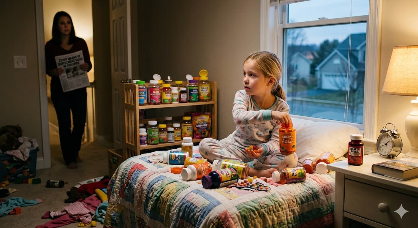 دراسة أميركية تحذّر من ارتفاع استهلاك الأطفال للمكملات الغذائية ومخاطر صحية محتملة