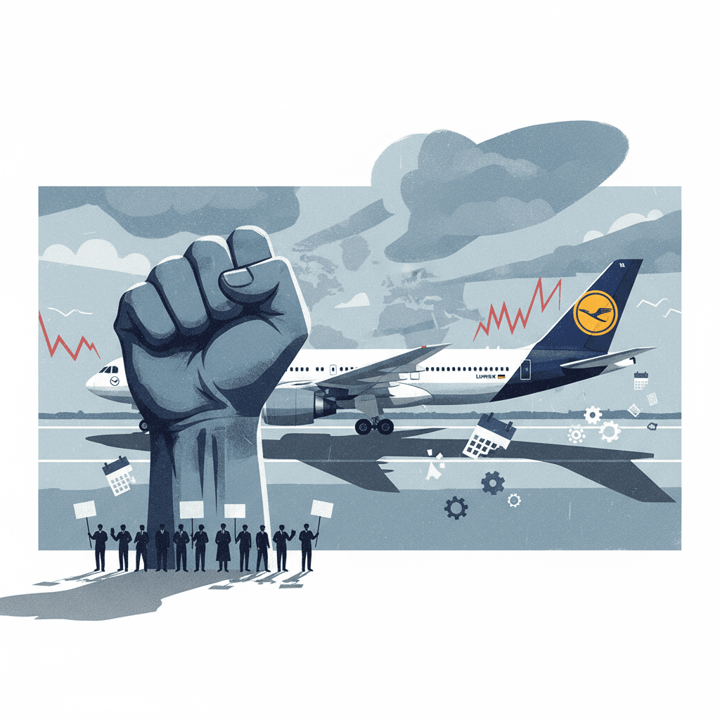 إضراب مرتقب للطيارين يهدد رحلات لوفتهانزا وسط خلافات عمالية