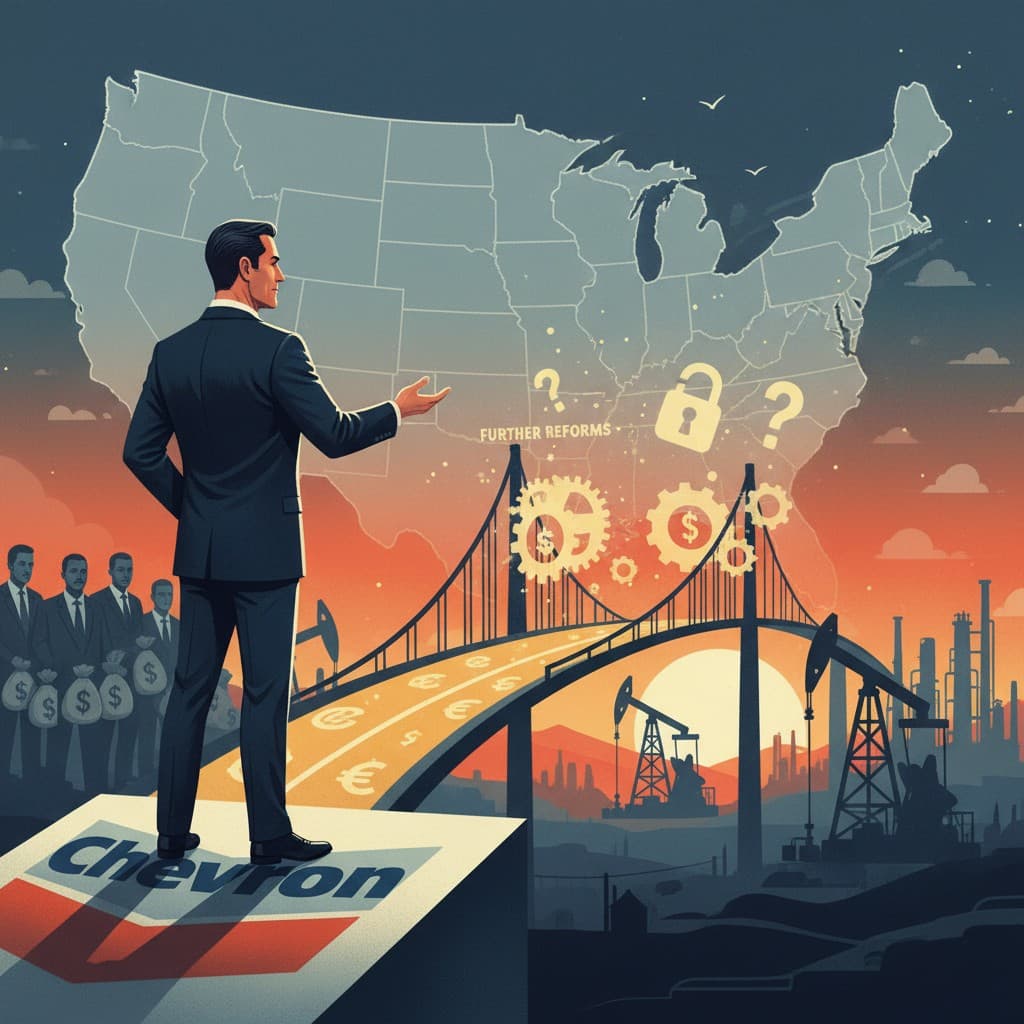 رئيس شيفرون يدعو فنزويلا إلى تعزيز جهودها لإنعاش قطاع النفط