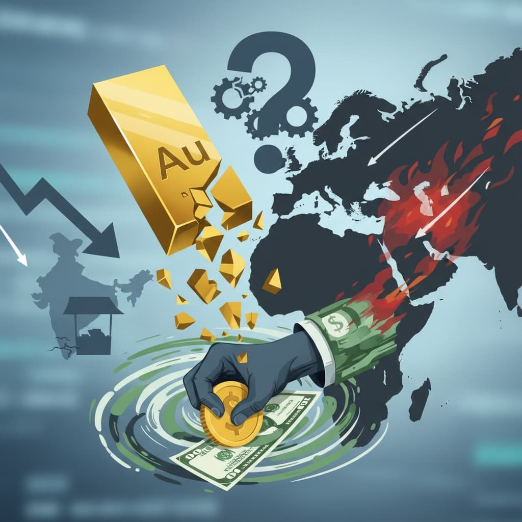 تراجع أسعار الذهب مع بداية الأسبوع الاثنين على وقع عودة التوتر