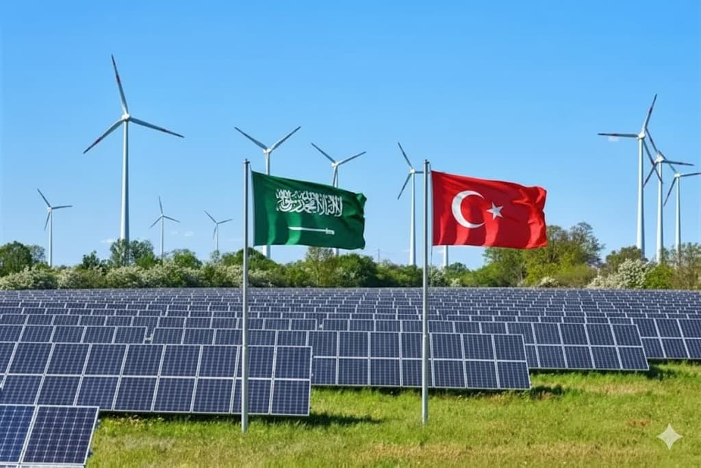  استثمار سعودي ضخم يعزّز مشاريع الطاقة المتجددة في تركيا