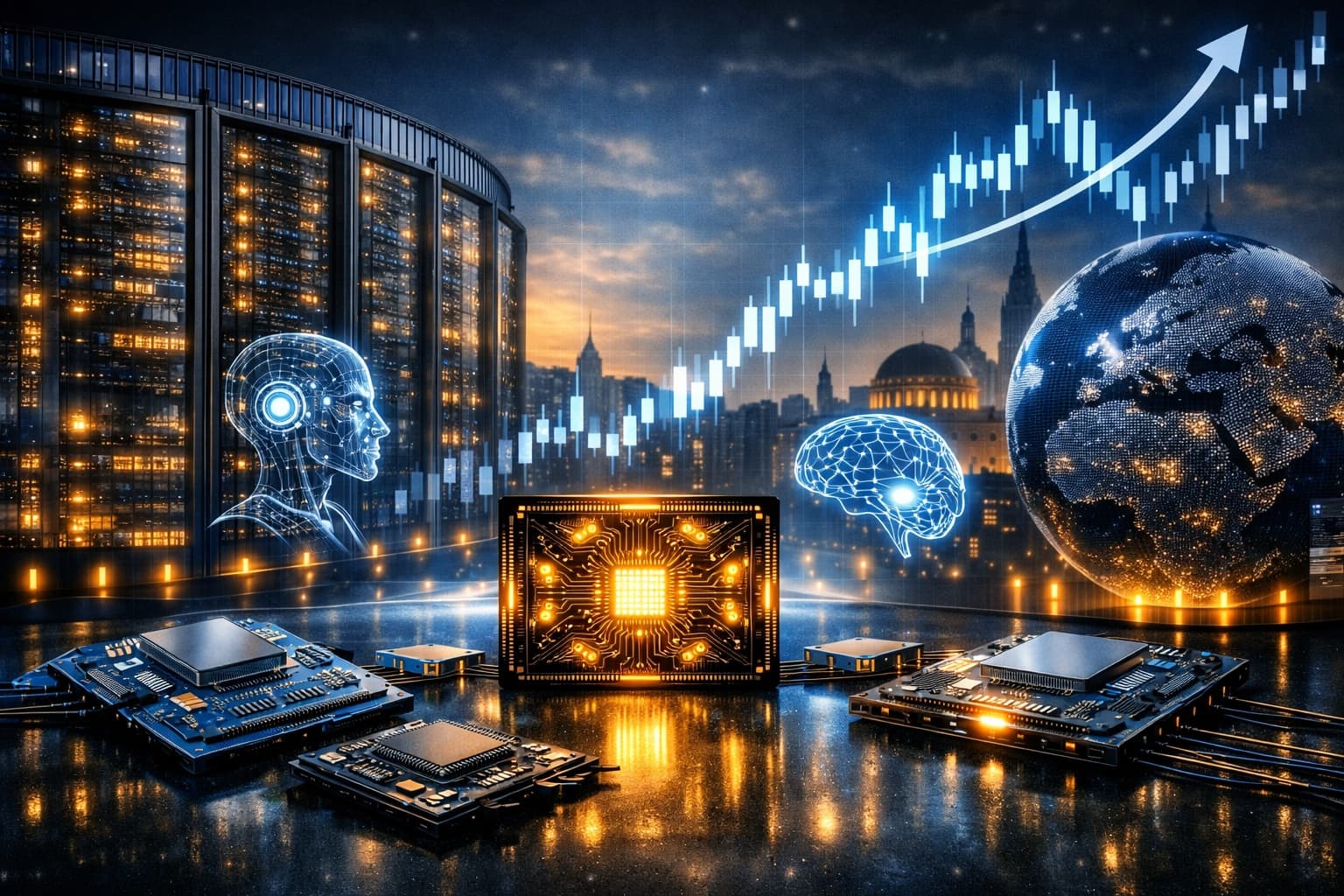 عملاق الرقائق الهولندي يقود سباق أوروبا نحو حاجز التريليون دولار