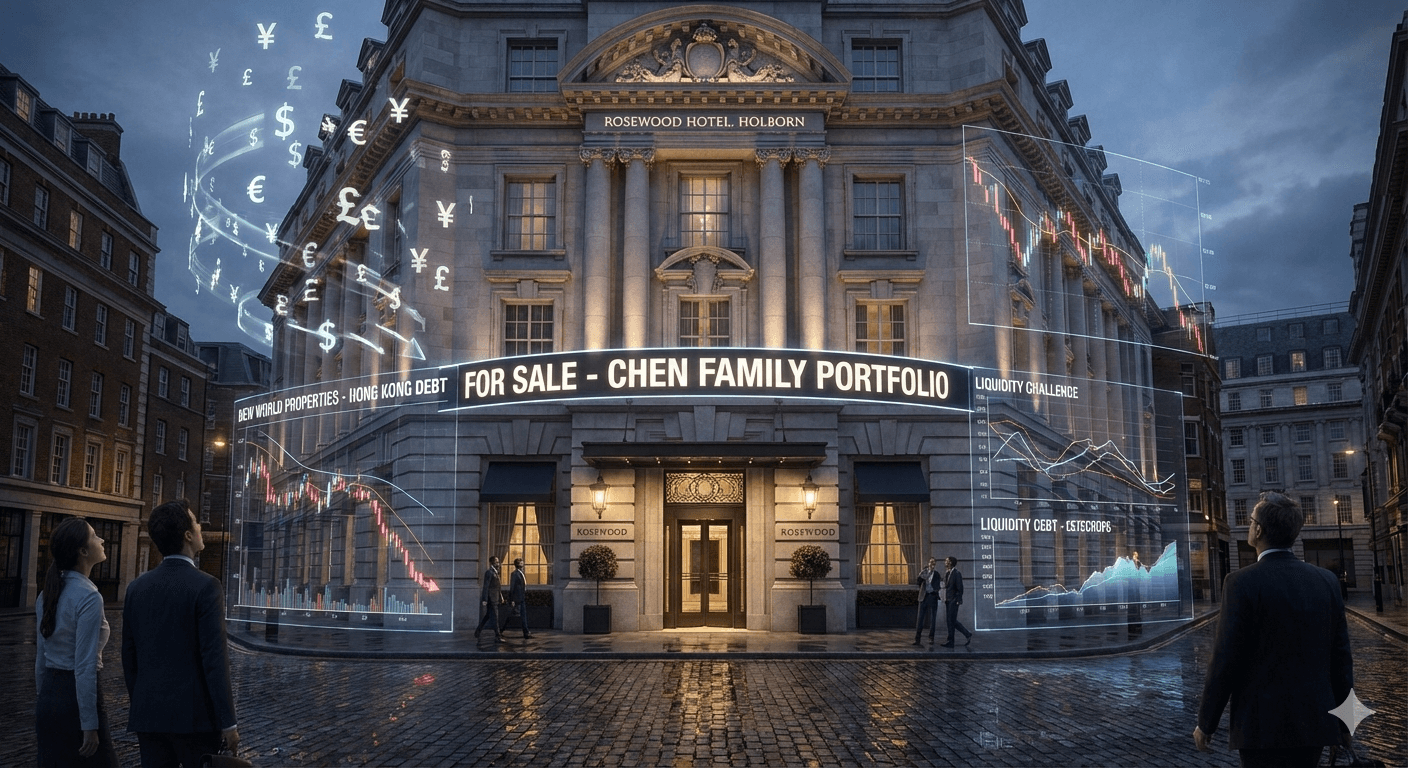 عائلة تشن تسعى لبيع فندق روزوود في لندن بسبب ضغوط مالية