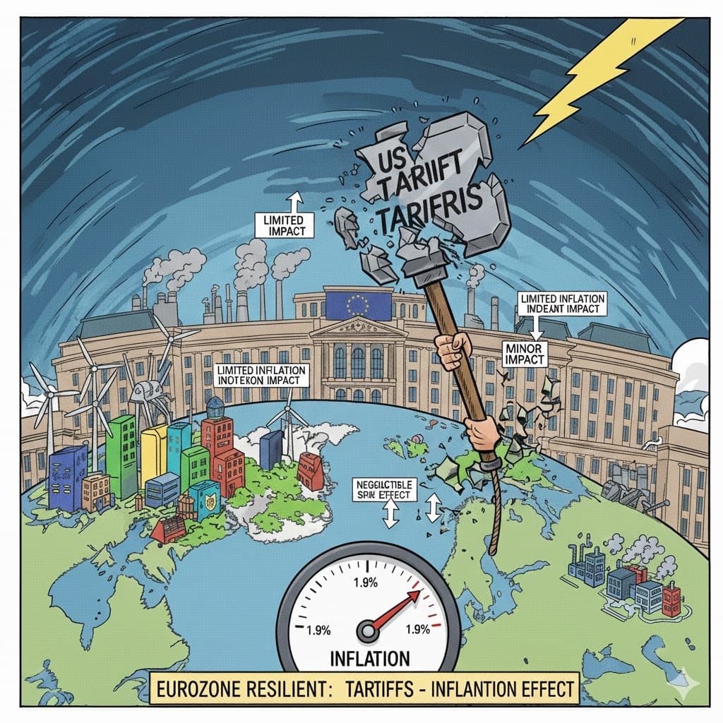 لاغارد: الرسوم الأميركية الجديدة تأثيرها محدود على تضخم منطقة اليورو