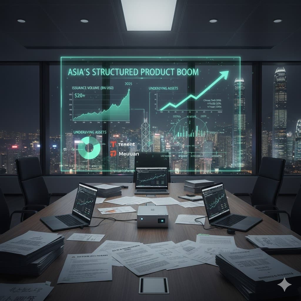 إنتعاش بقيمة 200 مليار دولار للمنتجات المهيكلة في آسيا تقودها الاستثمارات الصينية