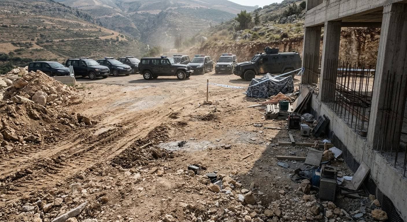 توقيف 3 مشتبه بهم بسرقة ورش قيد الإنشاء في جنوب لبنان