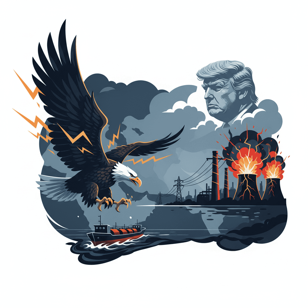 ترامب يوجّه إنذاراً لإيران بشأن مضيق هرمز ويهدد محطات الطاقة