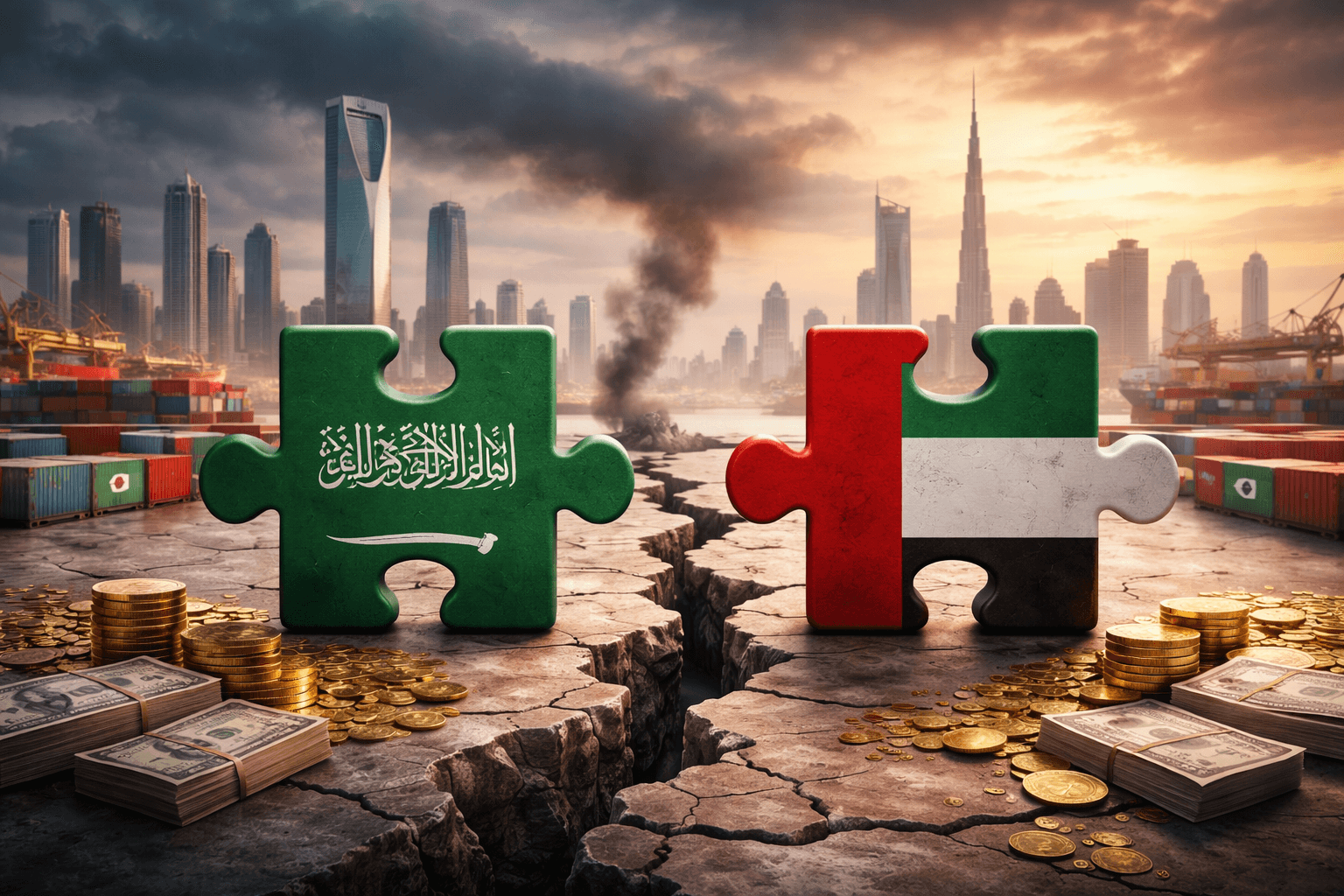 توتر سعودي إماراتي يربك أسواق الأعمال في الخليج