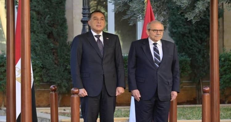 لقاء لبناني-مصري لبحث تعزيز التعاون الثنائي 