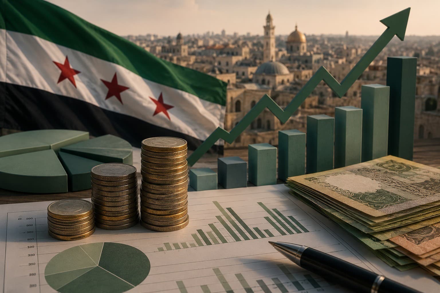 عجز موازنة سوريا يبلغ مليار دولار في النصف الأول من 2026