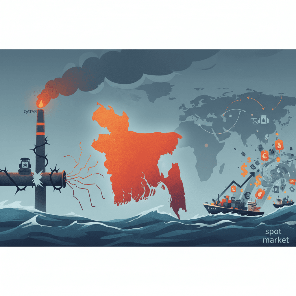 بنغلادش في مواجهة أزمة غاز خانقة بعد توقف الإمدادات القطرية