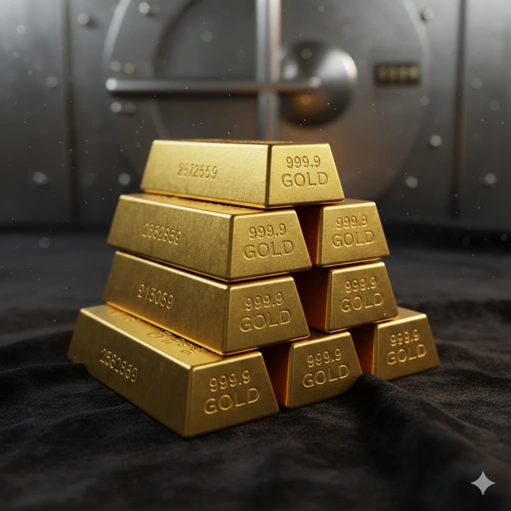 الذهب يواصل التراجع وسط ارتفاع الدولار وتراجع الطلب على الملاذات الآمنة