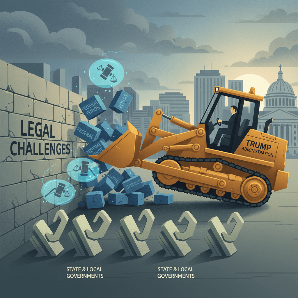 المحاكم تعرقل مساعي إدارة ترامب لتقليص التمويل الفيدرالي