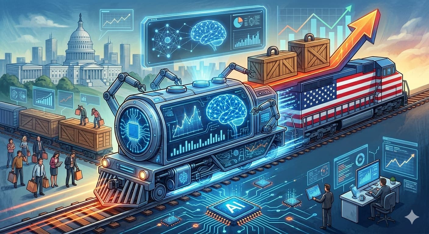 استثمارات الذكاء الاصطناعي تدفع نمو الاقتصاد الأميركي رغم تباطؤ إنفاق المستهلكين