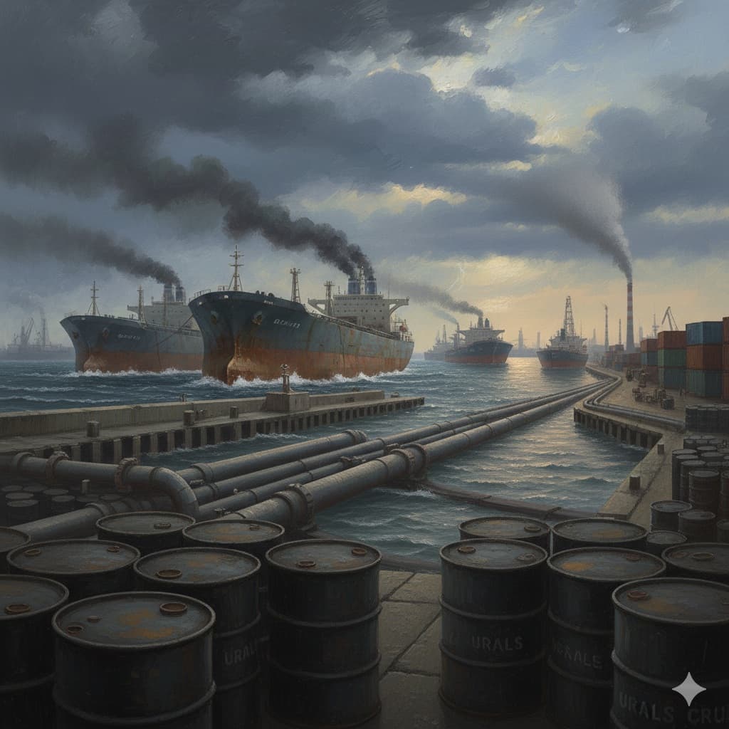 خام الأورال الروسي يسجل أكبر خصم منذ 2023 بسبب العقوبات الغربية