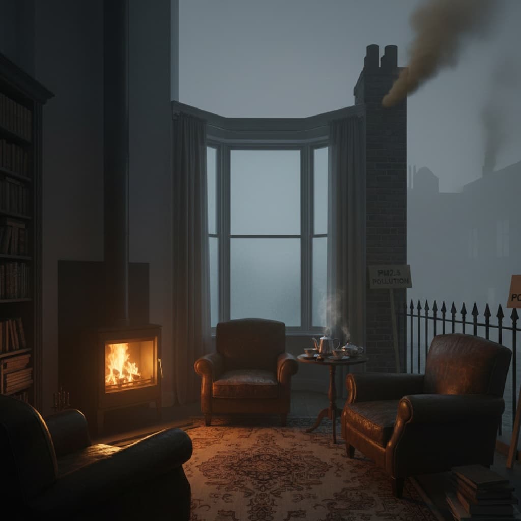 لندن تواجه جدلاً بيئياً حول شعبية مدافئ الحطب وسط مخاوف التلوث