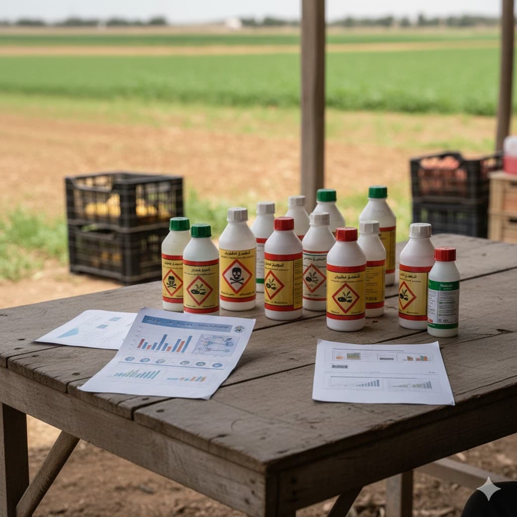 وزارة الزراعة اللبنانية تحذّر من مخاطر المبيدات غير القانونية