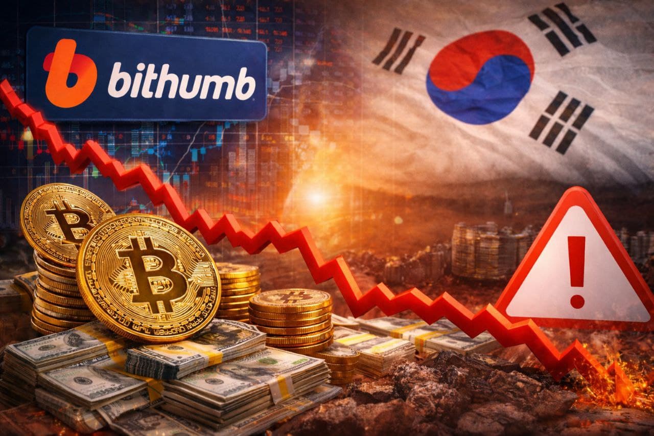 منصة كورية للعملات المشفرة تعتذر بعد تحويل بيتكوين بقيمة 40 مليار دولار عن طريق الخطأ