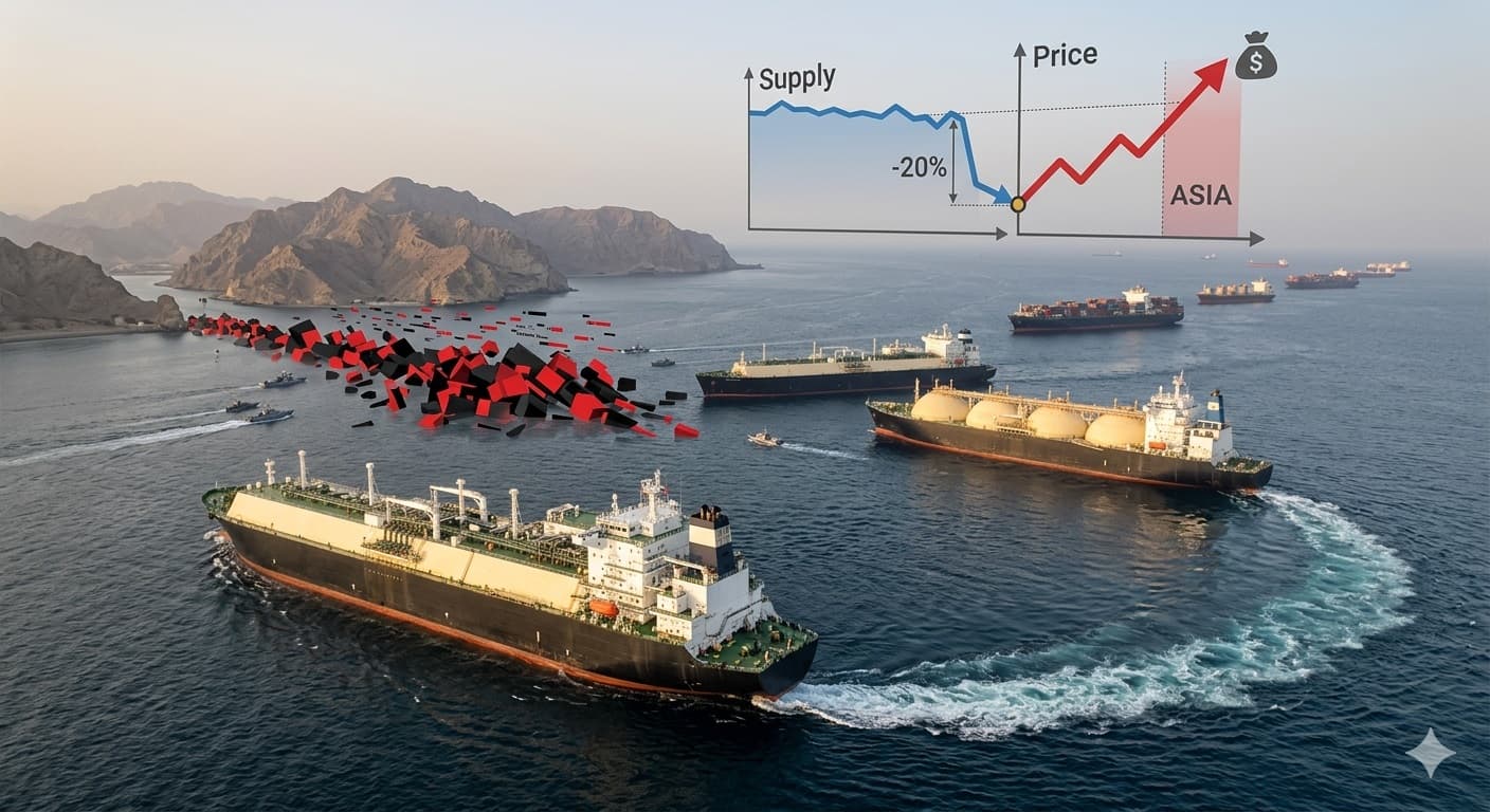تراجع ناقلات الغاز المسال عن هرمز بعد تحذيرات إيرانية بإغلاق الممر