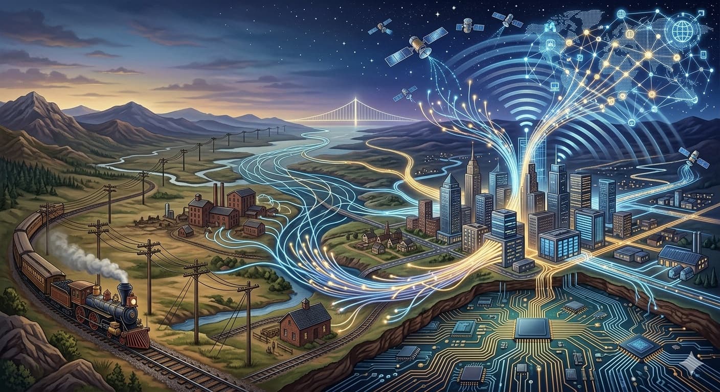 من التلغراف إلى الهاتف الذكي كيف وحّدت تكنولوجيا المعلومات الولايات المتحدة عبر 250 عامًا