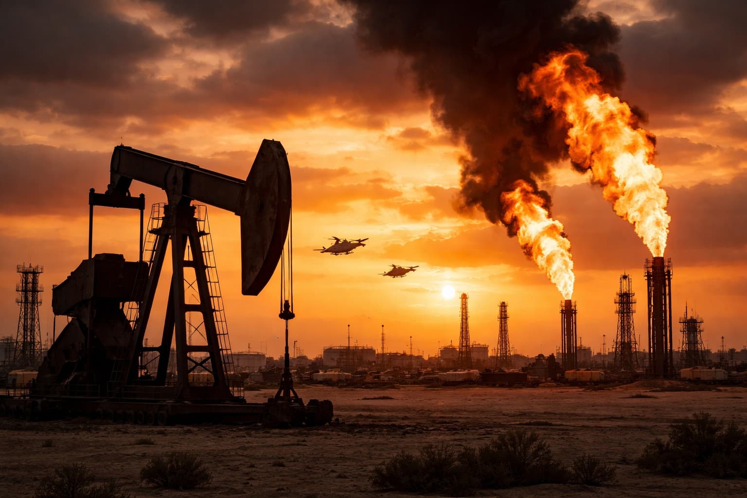 مكاسب النفط تشتعل... مضيق هرمز تحت المجهر والتوتر الأميركي–الإيراني يضغط على الإمدادات