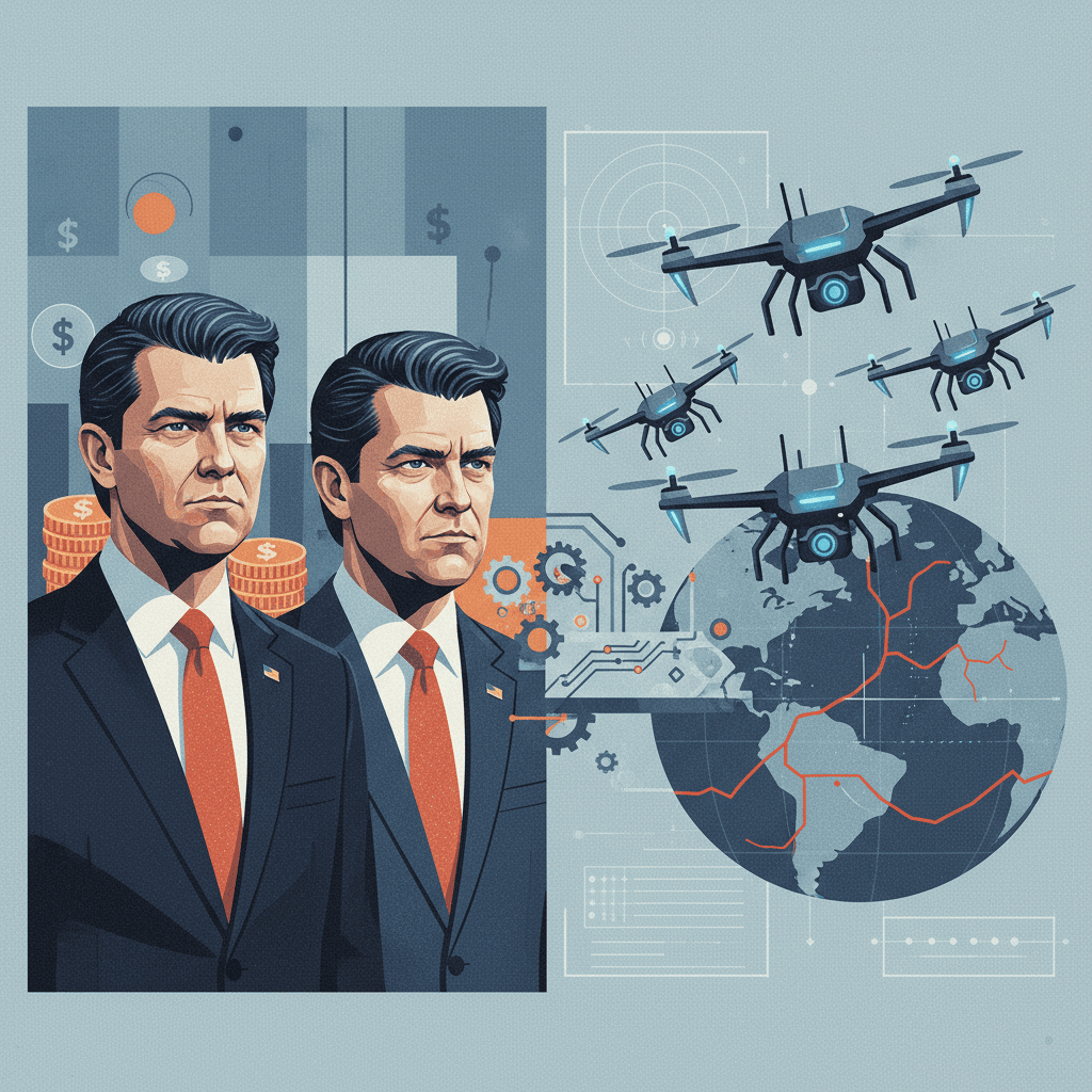 أبناء ترامب يستثمرون في شركة طائرات مسيرة