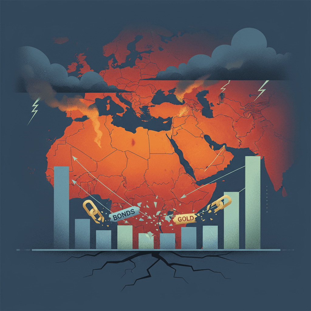 الحرب على إيران تهز الأسواق المالية وتكشف هشاشة الملاذات الآمنة التقليدية