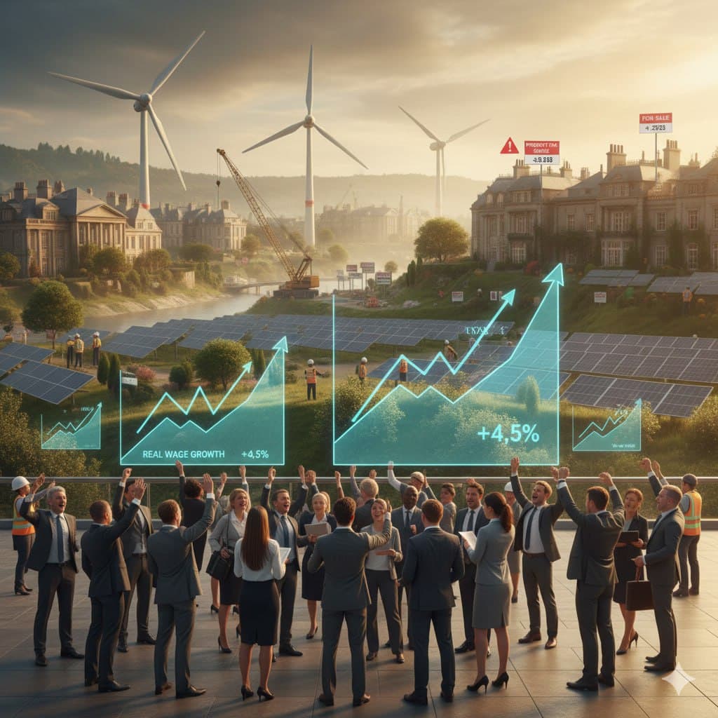 اقتصاد بريطانيا بين ارتفاع الأجور وتباطؤ السوق