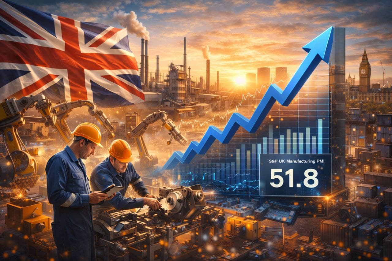المصانع البريطانية تسجّل أقوى نمو منذ 17 شهرًا وسط تحسّن تدريجي في القطاع الصناعي  