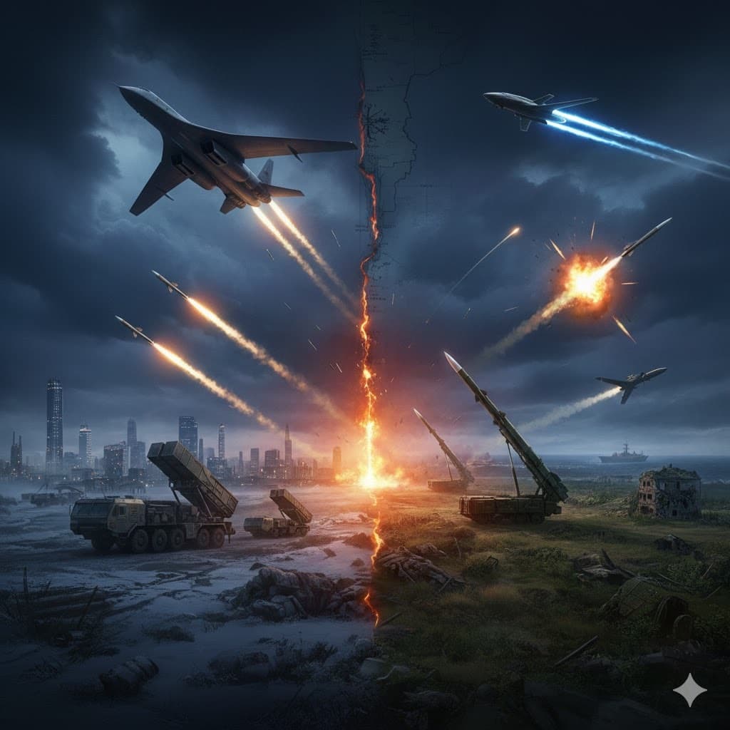 ماذا تعرف عن الصواريخ والطائرات المسيرة التي تشعل سماء الحرب الروسية-الأوكرانية؟