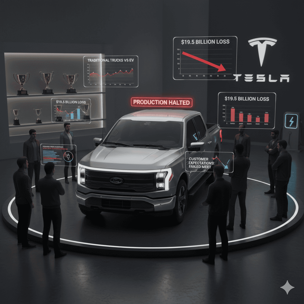 فورد تخسر 19.5 مليار دولار بعد محاولة تقليد فاشلة