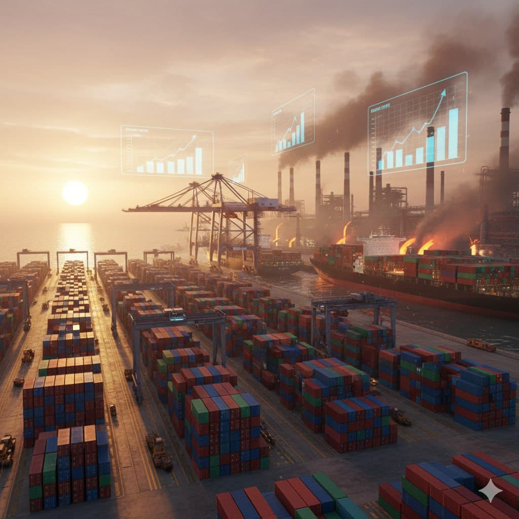 الصين تسجل فائض تجارة قياسي وتواجه تحديات فائض الحديد والصناعات الثقيلة