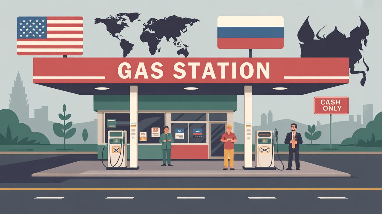 عقوبات روسيا تربك 200 محطة وقود أميركية تحمل اسم لوك أويل