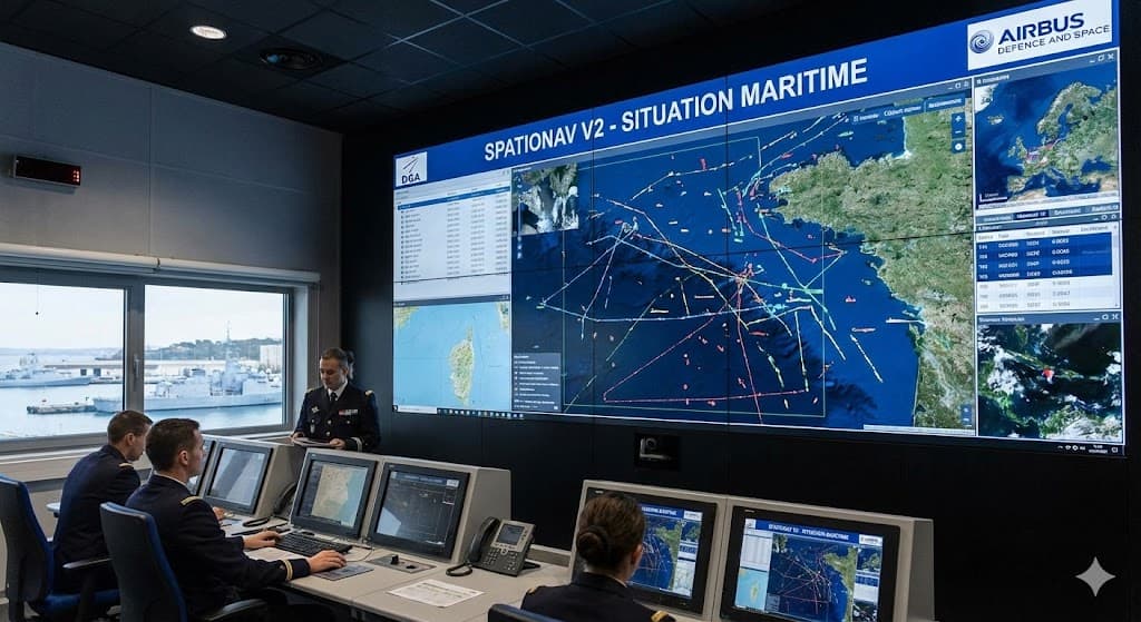 الذكاء الاصطناعي يدخل منظومة المراقبة البحرية للجيش الفرنسي عبر إيرباص