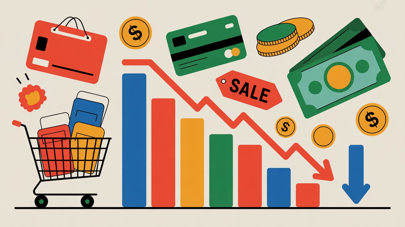 تراجع مبيعات التجزئة البريطانية إلى 1.4% بسبب مخاوف الميزانية