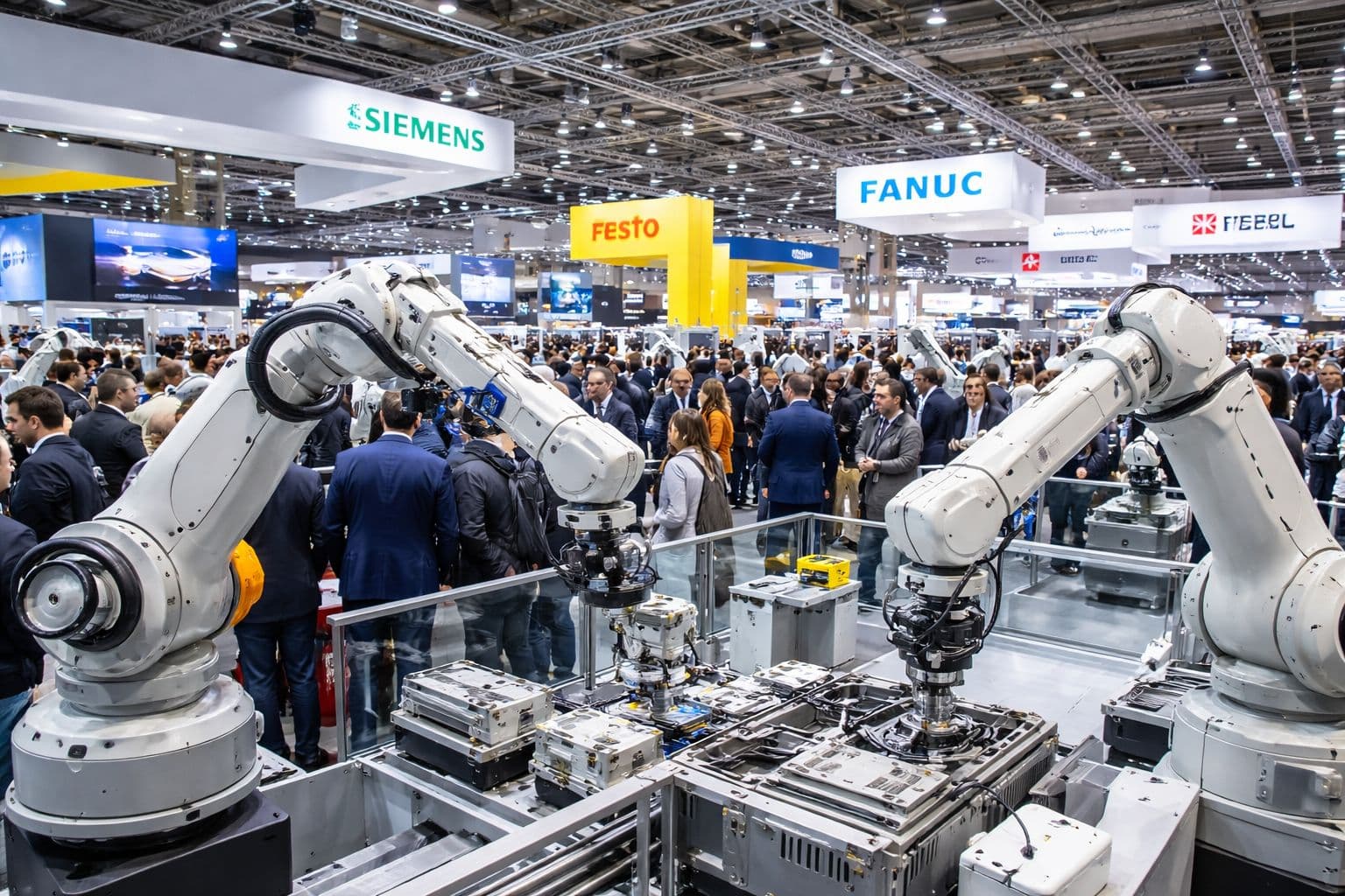 ميرتس ولولا دا سيلفا يفتتحان معرض هانوفر الصناعي في ألمانيا