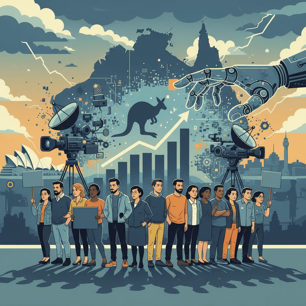 إضراب في هيئة الإذاعة الأسترالية احتجاجاً على الأجور وتخوفاً من الذكاء الاصطناعي