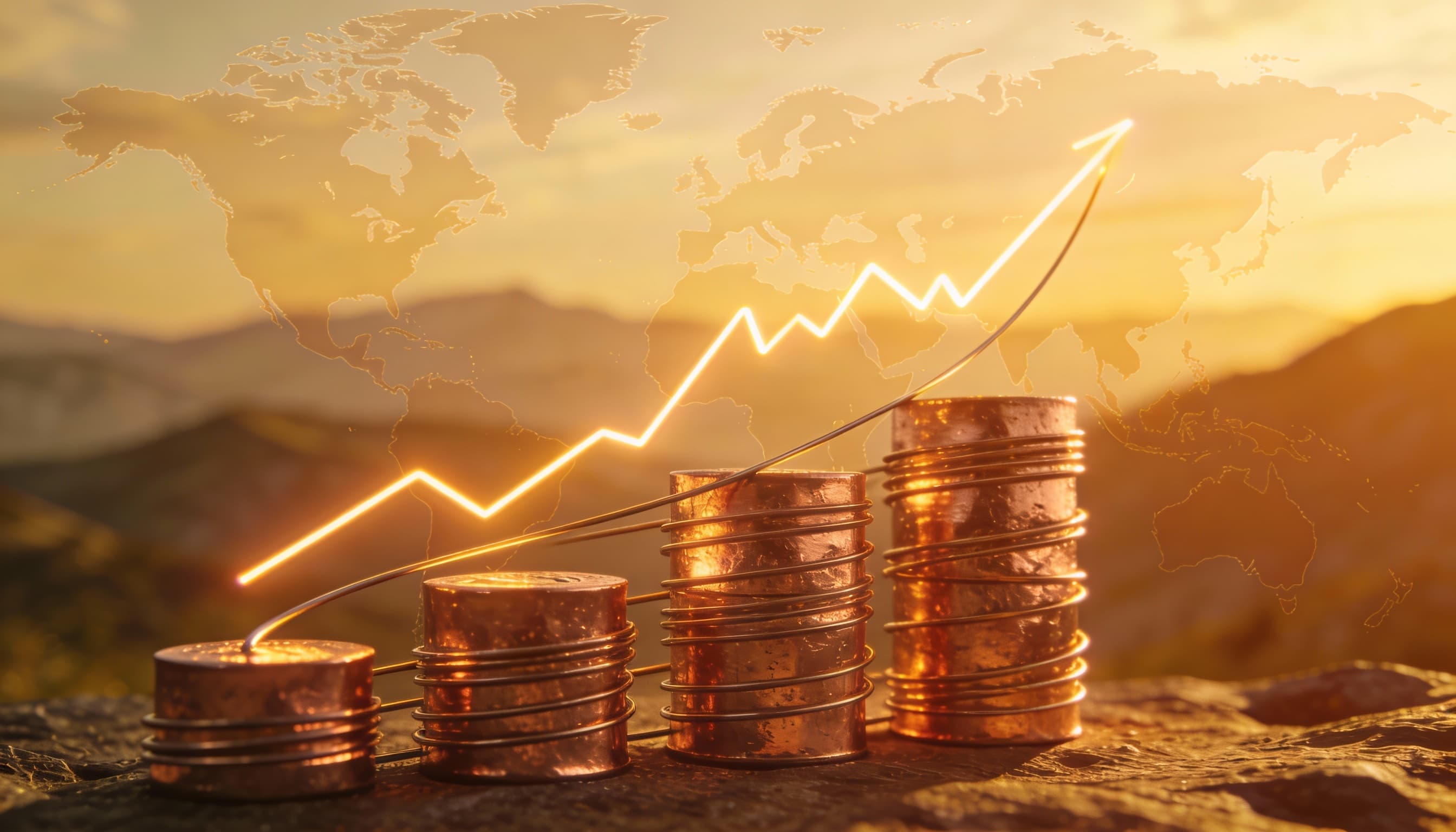 النحاس يقفز 1.3% إلى 12,965 دولارًا للطن