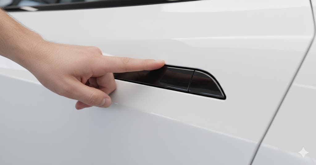 الصين تحظر مقابض الأبواب المخفية في السيارات الكهربائية