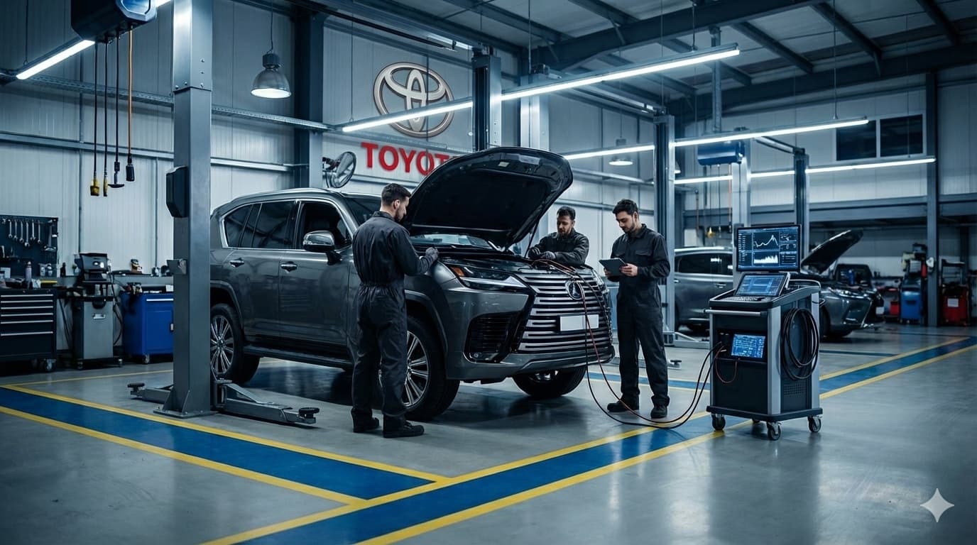 استدعاء 4374 مركبة تويوتا لتحديث نظام ناقل الحركة