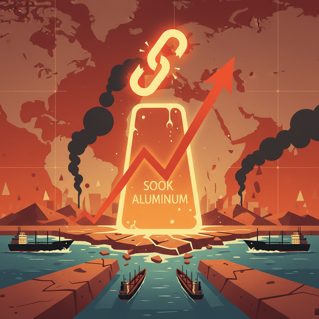 أسعار الألومنيوم تقفز الجمعة لأعلى مستوى في 4 سنوات