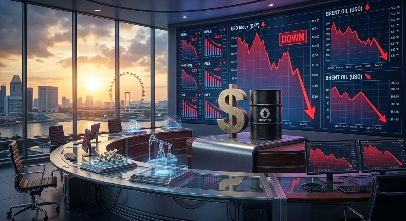 الدولار يتراجع مع انحسار التوتر الأميركي الإيراني وانخفاض أسعار النفط