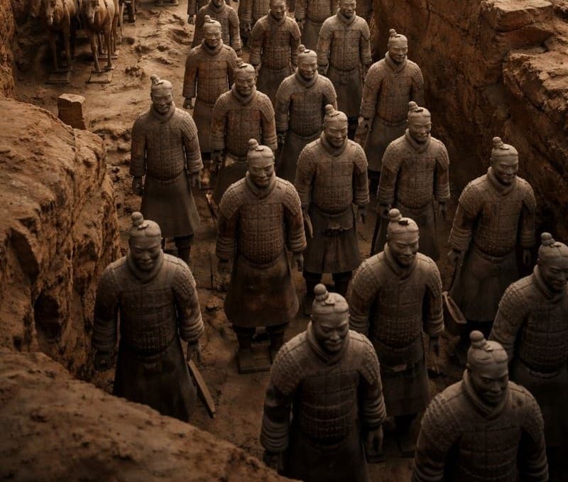 جيش الطين الذي حرس الخلود