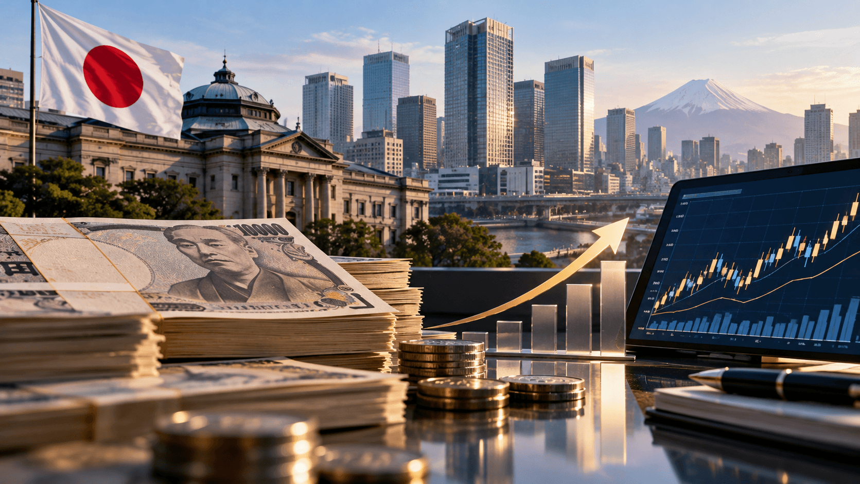 إقبال قوي على السندات اليابانية مع ارتفاع العوائد وترقب قرار أسعار الفائدة
