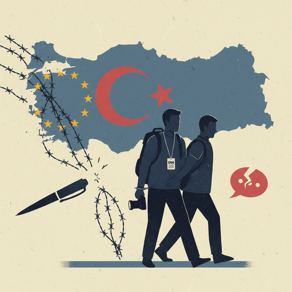 اعتقال مراسل دويتشه فيله الألمانية في تركيا يثير موجة استنكار