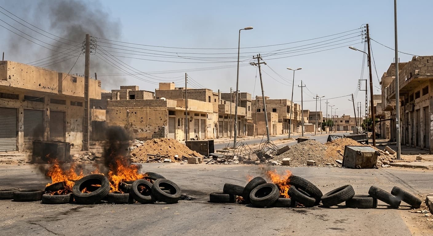 احتجاجات في طرابلس الليبية بسبب انقطاع الكهرباء