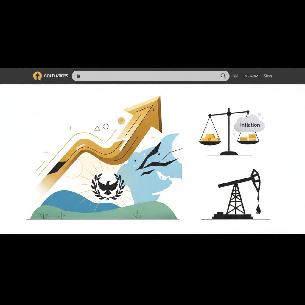 الذهب ينتعش الأربعاء وسط هدوء التوترات في الشرق الأوسط وتراجع النفط