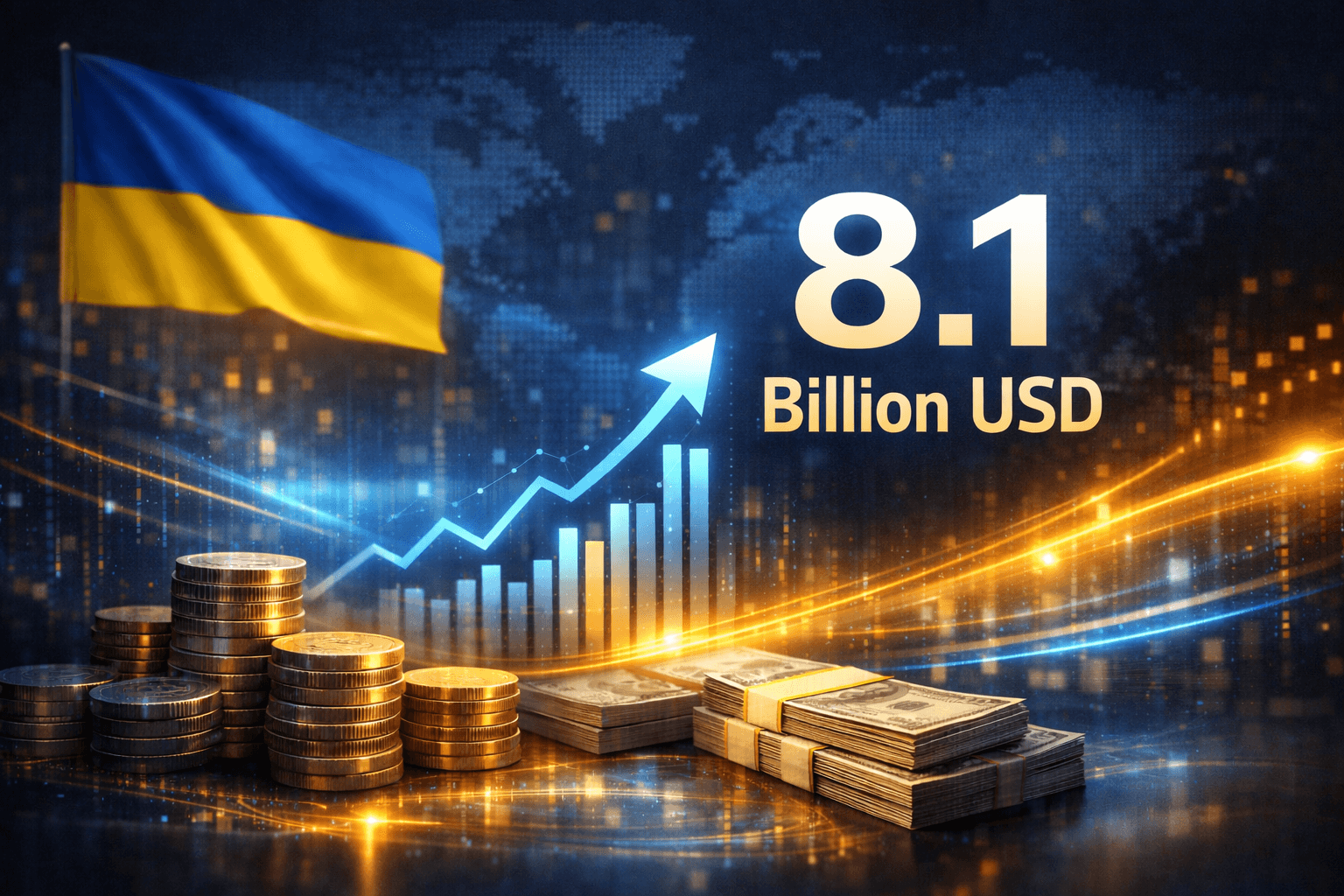 صندوق النقد يقر تمويلاً لأوكرانيا بقيمة 8.1 مليار دولار لدعم اقتصادها 