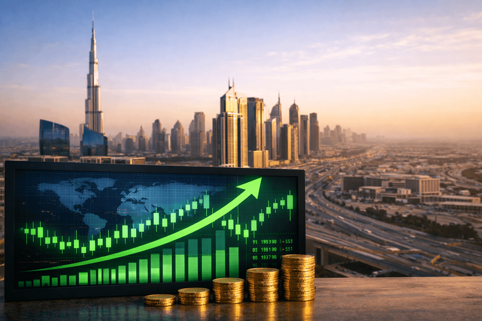 سوق الأسهم في دبي تسجل أقوى انطلاقة منذ 2014 مدفوعة بزخم الاقتصاد غير النفطي