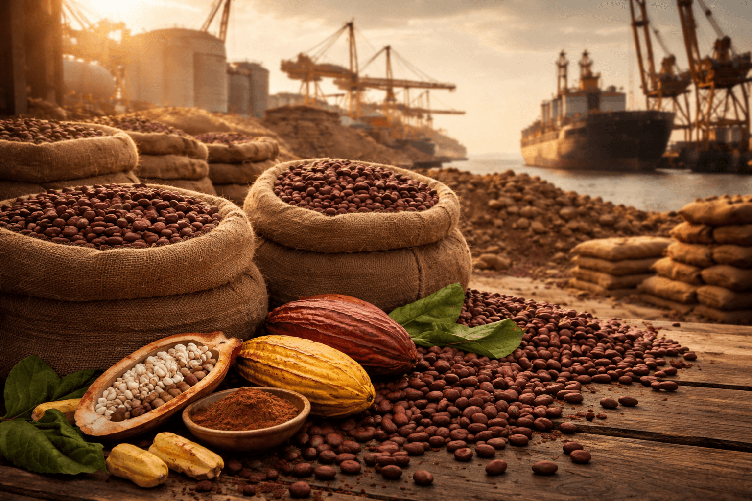 تقلبات قياسية تهزّ سوق الكاكاو… وغانا تبدأ مراجعة نظام التسعير